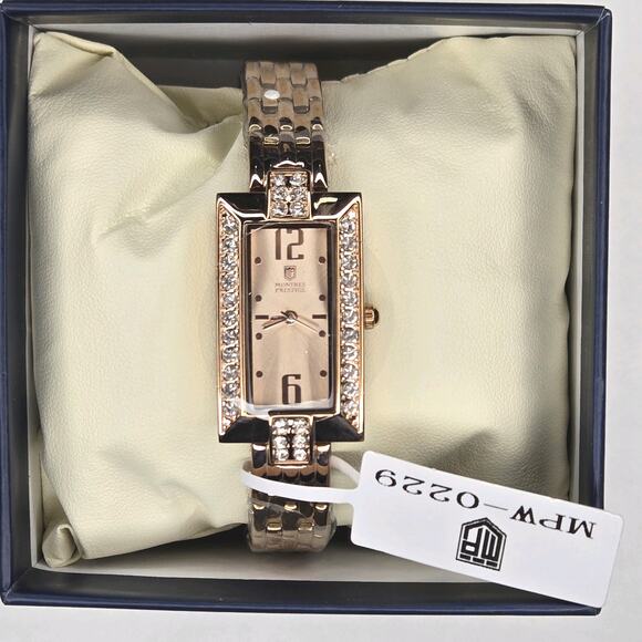 Montres Prestige X Invicta Women's Watch - 32mm, Rose Gold (MPW-0229) Bracelet - Picture 3 of 12